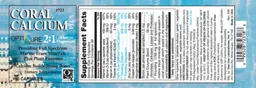 Label for Coral Calcium Plus