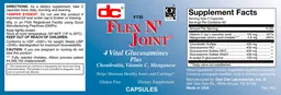 Label for Flex N' Joint