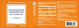 Label for Glucosamine Chondroitin