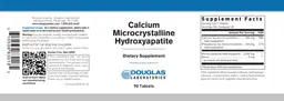 Label for Calcium Microcrystalline Hydroxyapatite