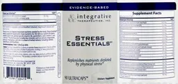 Label for Stress Essential