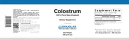Label for Colostrum