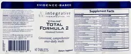 Label for Vitaline Total Formula 2