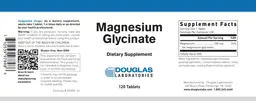 Label for Magnesium Glycinate