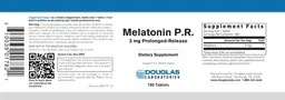 Label for Melatonin P.R. 3 mg Prolonged-Release