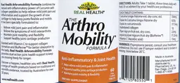 Label for The Arthro Mobility Formula