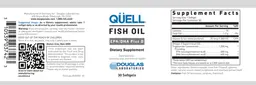 Label for Quell Fish Oil EPA/DHA Plus D