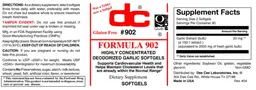Label for Formula 902
