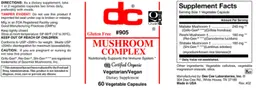 Label for Mushroom Complex