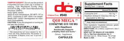 Label for Q10 Mega