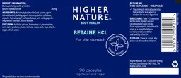 Label for Betaine HCL