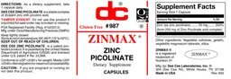 Label for Zinmax