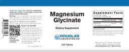 Label for Magnesium Glycinate