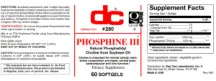 Label for Phosphine III