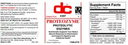 Label for Proteozyme
