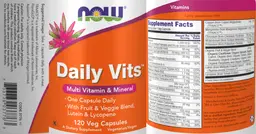 Label for Daily Vits