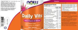 Label for Daily Vits