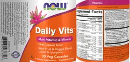Label for Daily Vits