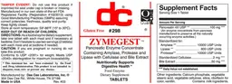 Label for Zymegest