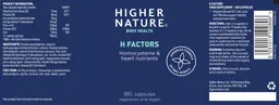 Label for H Factors