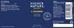 Label for L-Theanine