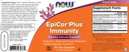 Label for EpiCor Plus Immunity