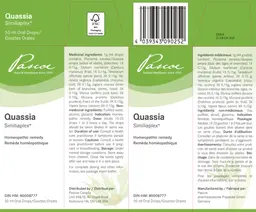 Label for Quassia Similiaplex