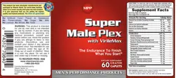 Label for Super Male Plex With VirileMax