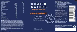 Label for Skin Support