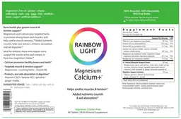 Label for Magnesium Calcium+