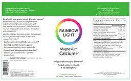 Label for Magnesium Calcium+
