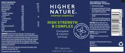 Label for High Strength B Complex