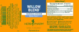Label for Willow Blend
