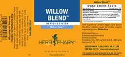 Label for Willow Blend