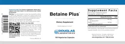 Label for Betaine Plus