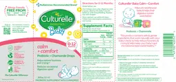 Label for Baby Calm + Comfort