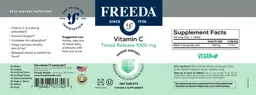 Label for Vitamin C Timed Release 1000 mg