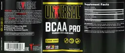 Label for BCAA PRO