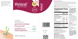 Label for Viviscal Advanced Hair Health