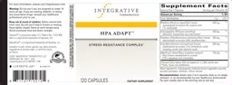 Label for HPA Adapt