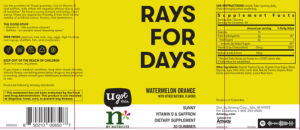 Rays for Days Watermelon Orange