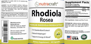 Rhodiola Rosea