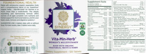 Vita Min Herb Women's Multivitamin