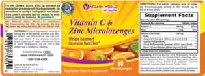 Vitamin C & Zinc Microlozenges