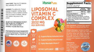 Liposomal Vitamin C Complex 2032 mg