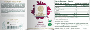 Organic Beet Juice Powder