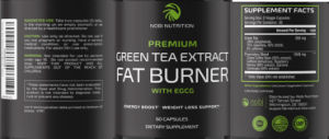 Premium Green Tea Extract Fat Burner wit