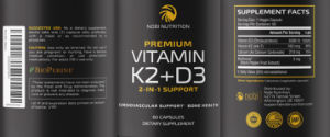 Premium Vitamin K2 + D3