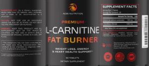 Premium L-Carnitine Fat Burner