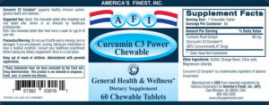 Curcumin C3 Power Chewable